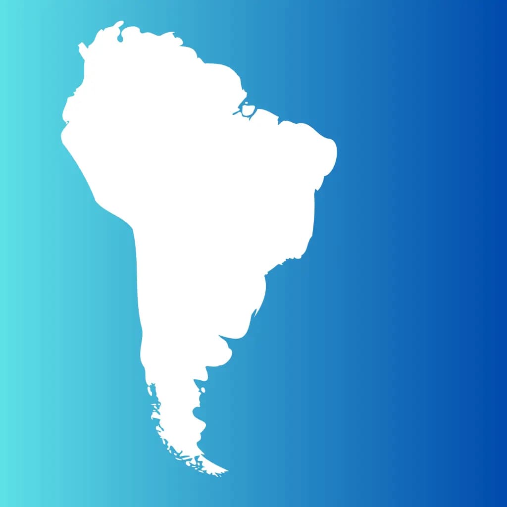South America 20 countries