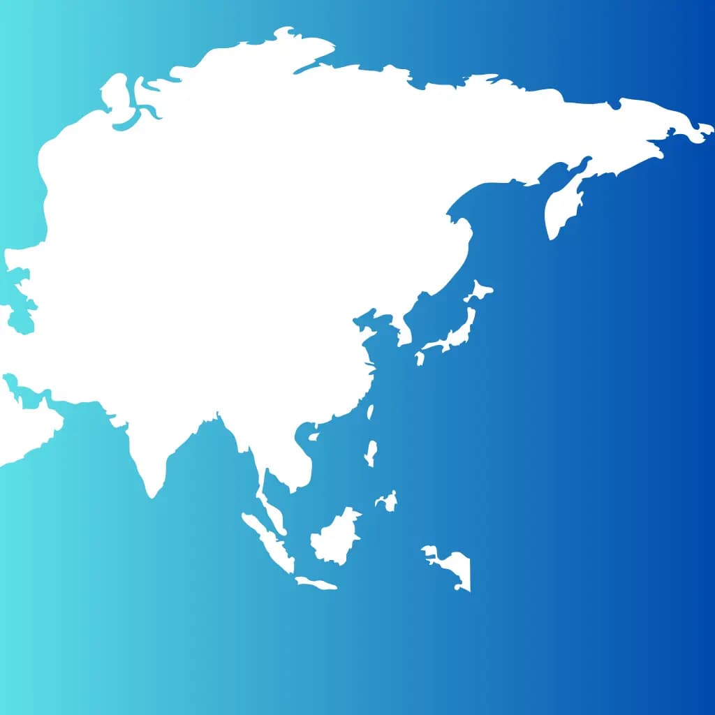 Asia 20 countries